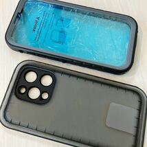 【衝撃吸収防水防塵】Cozycase iPhone 15Pro用防水ケース /半透明マット/360度保護/カメラ保護/完全防水/海/お風呂/水中/QI充電 6.1インチ_画像4