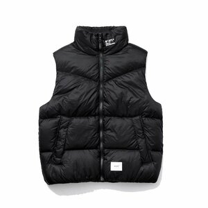 wtaps ダブルタップス ダウンベスト bivouac vest アウター メンズ レディース ウィンター カジュアル ブラックＭ