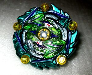 [Неиспользуемая (наклейка наклеена)] Такаратомия Beyblade Burst Super King Triple Booster [Curse Satan.