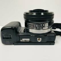 C-64487I 【美品】 SONY ミラーレス一眼 カメラ レンズ NEX-5T α E3.5-5.6/PZ 16-50 OSS AVCHD 16.1 APS-C / フラッシュ HVL-F7S セット_画像7