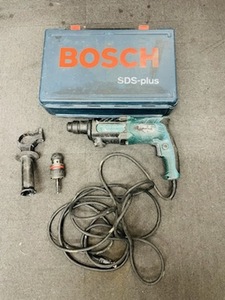 C-M42113M　【1円スタート】　BOSCH ボッシュ ハンマードリル GBH 2-24DSE ケース SDS-plus 電動工具 通電OK