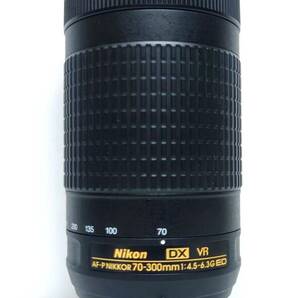 Y-39810N Nikon カメラ カメラレンズ D3500 DX NIKKOR 70-300mm 1:4.5-6.3G ED ニコン 充電器 保管品 現状品 通電確認済の画像7