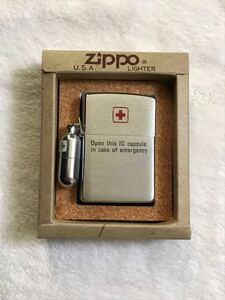 ZIPPOジッポーオイルライター 未使用品　1994年製 メディスンケース付き