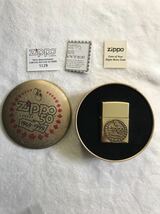 ZIPPO ジッポー brass 真鍮 カナダ Canada 1999年製 インサイドユニットNIAGARA 未使用品 50周年記念 ANNIVERSARY 6000個限定 限定品_画像3