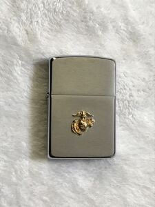 ZIPPO ジッポー　オイルライター　ゴールド 金 ヴィンテージ アメリカ海軍　海兵隊　未使用品　1996年製