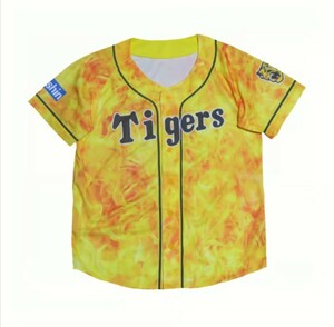 阪神Tigers(タイガース) ベースボールシャツ チームシャツ② 日本シリーズ 古着 阪神 タイガース ベースボールシャツ チームシャツ アレ