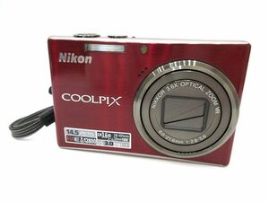 ☆Nikon ニコン COOLPIX S710 クールピクス ディープレッド コンパクトデジタルカメラ 電池切れ 動作未確認 ジャンク扱い☆