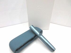 ☆IQOS ILUMA アイコス イルマ ブルー C1402 M0001 中古 簡易通電確認済み 加熱式タバコ 電子タバコ 喫煙グッズ 付属品有☆ 