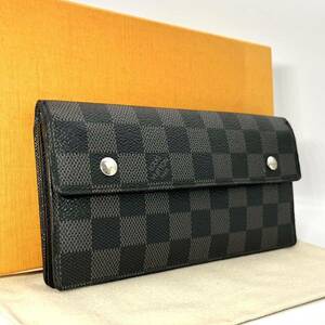 y74 アコルディオン　ルイヴィトン　長財布　ダミエグラフィッLOUIS VUITTON 