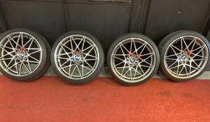 【美品】BMW F80F82 M4 コンペティション純正 / スタースポーク・666M / 20inc 9J+29 10J+40 5H-120 4本セット / F80 M3にも