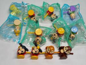 ●　ディズニー　 Disney　 ミッキーと仲間たち　クルコロトーイ　コロコロプチフィギュア　12個