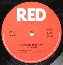 ◆ PHIL WOODS / European Tour Live ◆ Red VPA 163 (Italy) ◆_画像4