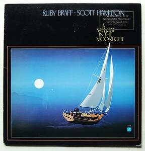 ◆ RUBY BRAFF - SCOTT HAMILTON / A Sailboat In The Moonlight ◆ Concord Jazz CJ-296 (promo) ◆ V