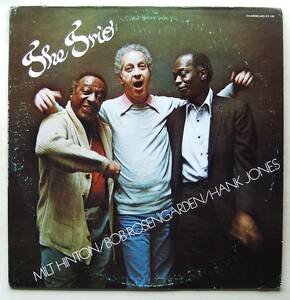 ◆ MILT HINTON - BOB ROSENGARDEN - HANK JONES / The Trio ◆ Chiaroscuro CR 188 ◆