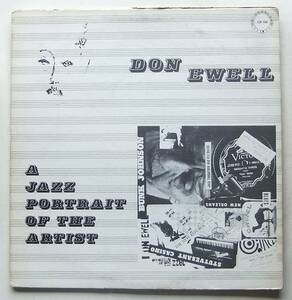 ◆ DON EWELL / A Jazz Portrait of The Artist ◆ Chiroscuro CR 106 ◆