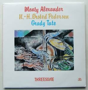 ◆ MONTY ALEXANDER, NIELS-HENNIG RSTED PEDERSEN, GRADDY TATE / Threesome ◆ Soul Note SN 1152 (Italy) ◆ V