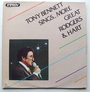 ◆ TONY BENNETT Sings More Great Rodgers & Hart ◆ Improv 7120 ◆