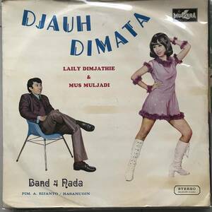 LP Indonesia「 Laily Dimjathie + Mus Muljadi 」Tropical Island Psych Garage 南洋 Pop 70's 幻稀少盤 人気歌手 洋カバー