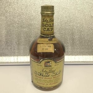 W224-I37-3477 John Beqq ジョンベッグ GOLD CAP ゴールドキャップ スコッチウイスキー 760ml 43度 お酒 古酒 ※未開栓 ⑯