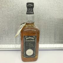 W219-I48-913 JACK DANIEL’S ジャックダニエル Old No.7 スコッチウイスキー 750ml 45度 1991年 お酒 ※未開栓 箱付き ⑯_画像5