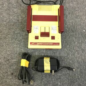 W028-I43-2259 任天堂株式会社 ファミリーコンピューター ゲーム機本体 HVC-001 エンタメ 娯楽 世界的人気 昭和レトロ ③