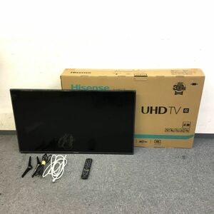 W023-I56-494▲ ハイセンス UHDTV 4K 液晶テレビ 43型 43A6100 エンタメ 娯楽 情報共有 ※画面出力確認済 ③