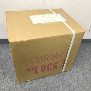 X220-I56-497 【未開封】JANOME ジャノメ MY LOCK3 ロックミシン ハンドクラフト 手工芸 ※箱付き ⑯