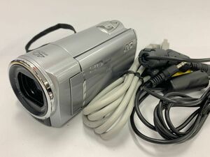 T446-I37-3208 JVC Everio エブリオ デジタルビデオカメラ GZ-HM450-S シルバー 付属品あり ⑥