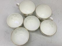 X445-I47-1081 WEDGWOOD ウエッジウッド ワイルドストロベリー カップ&ソーサー ポット 茶器 食器 セット ⑥_画像6