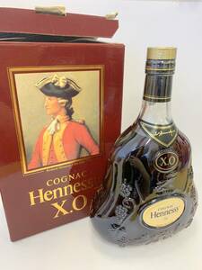 W433-I56-283 未開栓 Hennessy ヘネシー XO クリアボトル 金キャップ コニャック ブランデー 700ml 40% 箱付き ⑥