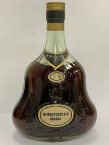 Y424-I55-375 Hennessy ヘネシー XO 旧ボトル グリーンボトル 金キャップ コニャック ブランデー 700ml 40% ⑥