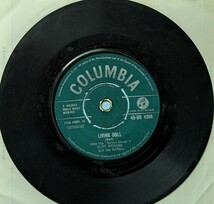  ☆CLIFF RICHARD&THE DRIFTERS/LIVING DOLL1959'UK COLUMBIA7INCH_画像1