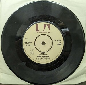  ☆BOBBY GOLDSBORO/HONEY1968'UK UNITED ARTISTS 7INCH