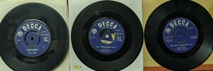  ☆BILLY FURY UK盤 DECCA 7INCH 3枚セット