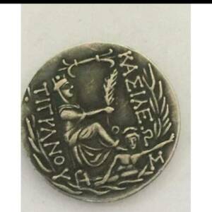 外国銀貨　古代ローマ 海外古銭コイン貨幣　記念メダル　旧蔵骨董品