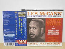 ★Les McCann Ltd. / In New York＋1★レス・マッキャン 帯付_画像1