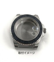 マットブルー ブラック文字 腕時計 修理交換用 社外部品 セラミック ベゼル インサート 【対応】ロレックス GMTマスター 116710 Rolex_画像3