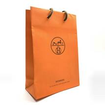 HERMES エルメス 紙袋 ショップ袋 ショッパー ブランド紙袋 オレンジ ラッピング 10枚セット 15×21.5×7cm 付属品 管理RY4_画像2