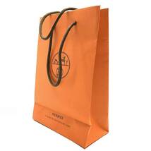 HERMES エルメス 紙袋 ショップ袋 ショッパー ブランド紙袋 オレンジ ラッピング 10枚セット 15×21.5×7cm 付属品 管理RY4_画像3