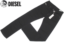 定価￥24,200 未使用 DIESEL ディーゼル WAYKEE 0886Z レギュラーストレート ストレッチ デニムパンツ ジーンズ ブラック W28 メンズ_画像1