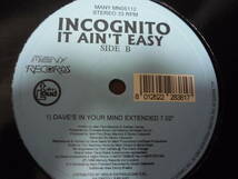 12インチ2枚　　INCOGNITO / I HEAR YOUR NAME / IT AIN'T EASY_画像2