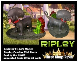 Three Kings Resin スリー・キングス・レジン RIPLEY リプリー レジンキット完成品 (検: ドッグ エイリアン ガレキ プレデター)