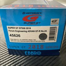 エブロ1/43 Forum Engineering ADVAN GT-R No.24 スーパーGT GT500 2018_画像3