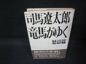 竜馬がゆく　怒濤篇　司馬遼太郎　日焼け強カバー帯破れ有/QAW