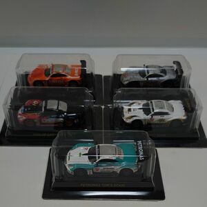 京商 1/64ミニカー 2009 スーパーGT GT500 コレクション【SC430 各種 ５台セット】