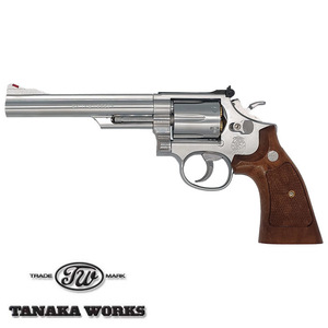 タナカ S&W M66 6インチ Combat Magnum Ver.3 モデルガン ステンレスフィニッシュ