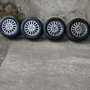 トヨタ純正アルミ ブリヂストン ブリザック VRX3 195/65R15 冬/スタッドレス中古　 80系 ノア VOXY エスクァイア 15×6J +50