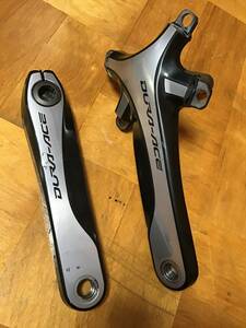 【即決あり】 デュラエース DURA-ACE FC-9000 172.5mm 左右クランクアーム SHIMANO シマノ 中古品