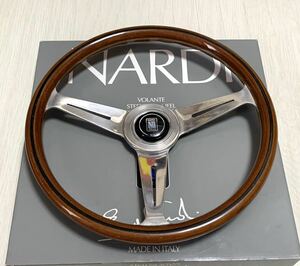 希少【NARDI Classic】36.5Φ ウッドステアリング　ナルディ　ヴィンテージ品　即決大歓迎　即納