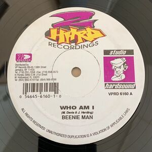 Beenie Man / Who Am I / ビーニマン (検) ダンスホールレゲー / Dancehall / 12インチ / Red Rat / Shabba Ranks / Lady Saw / Super Cat